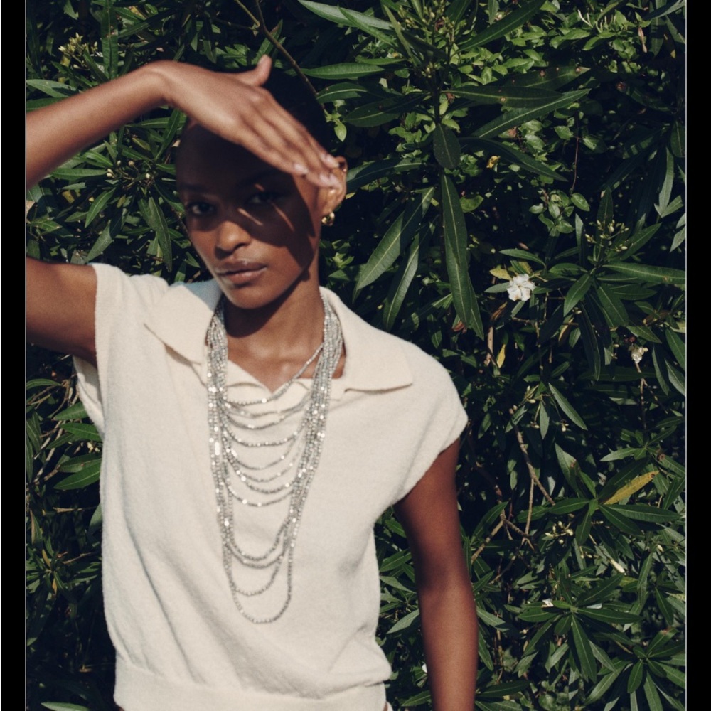 Zara Silver Multi-Layer Necklace